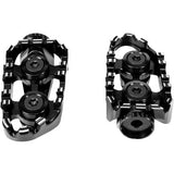 GILLES TOOLING Tech-X Enduro Footpeg - Driver - Black 	V-Strom  RGK-350-UF35-SET-B