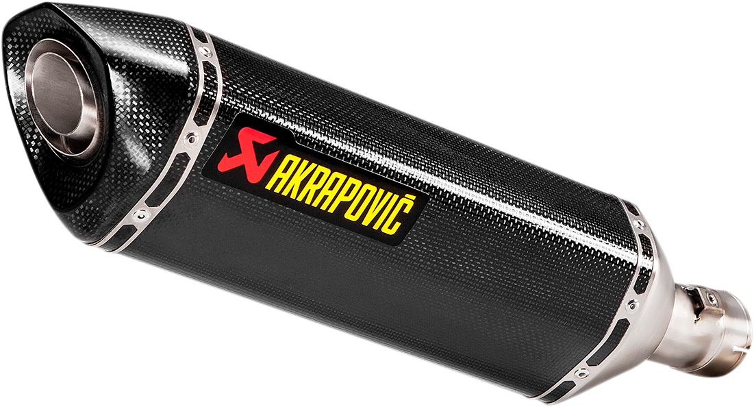 AKRAPOVIC Slip-On Line Muffler - Carbon Fiber GSX-R 1000 2017-2023  S-S10SO12-HRC 1811-3406