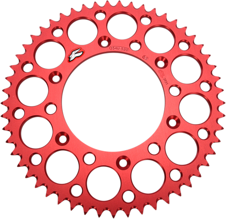 RENTHAL Sprocket - Honda - Red - 53 Tooth 154U-520-53GRRD