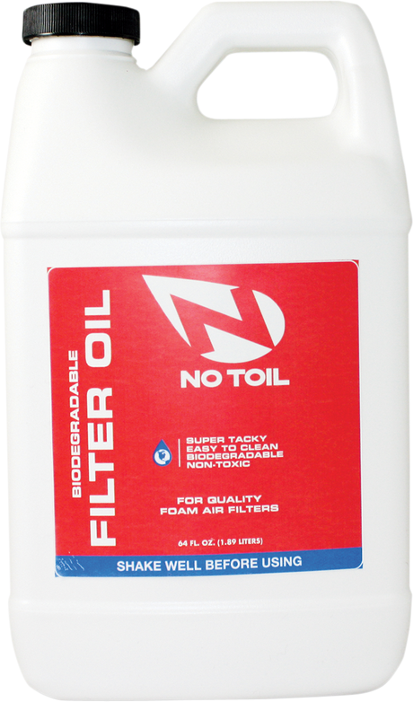 NO TOIL Air Filter Oil - 64 U.S. fl oz. NT218