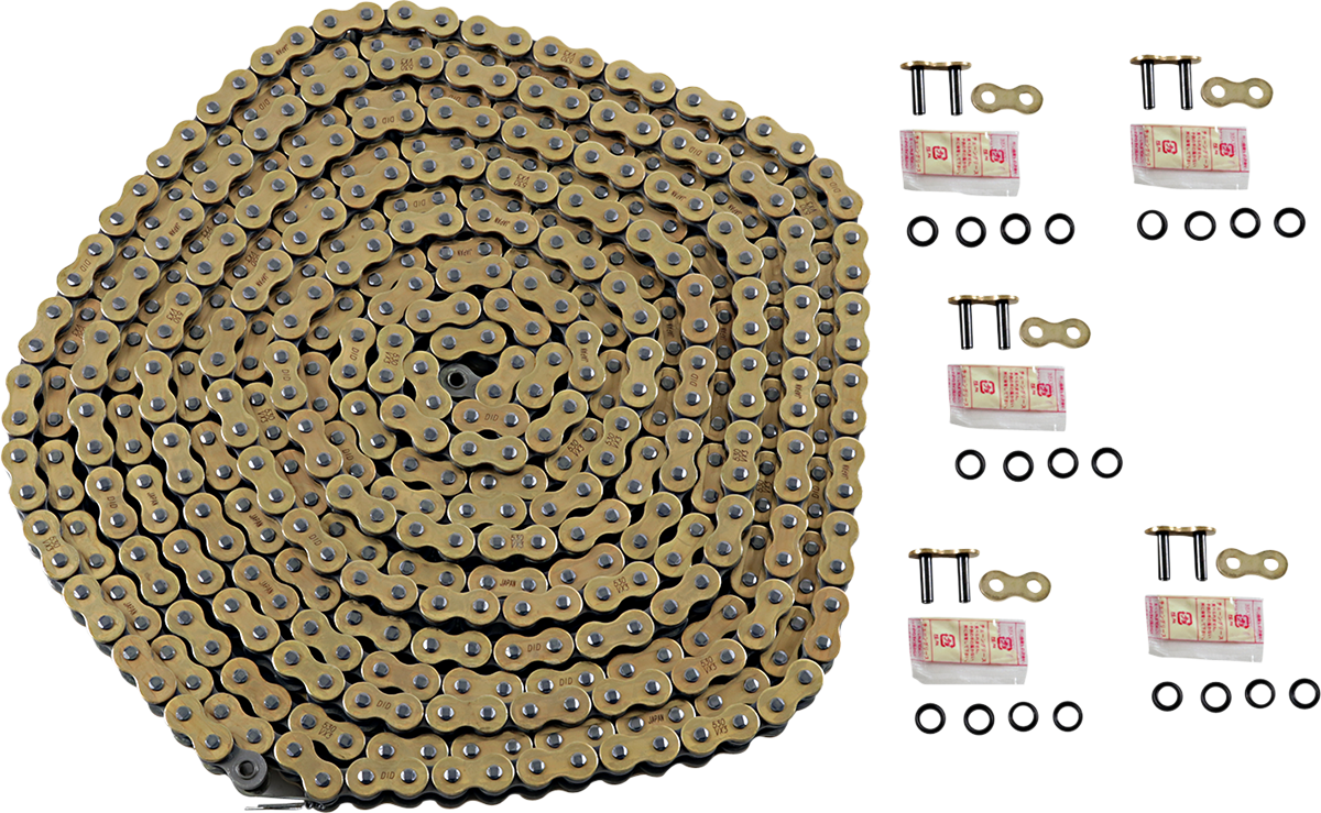 DID 530 VX3 - Chain - Gold - 25 Feet 530VX3 GB 25FT