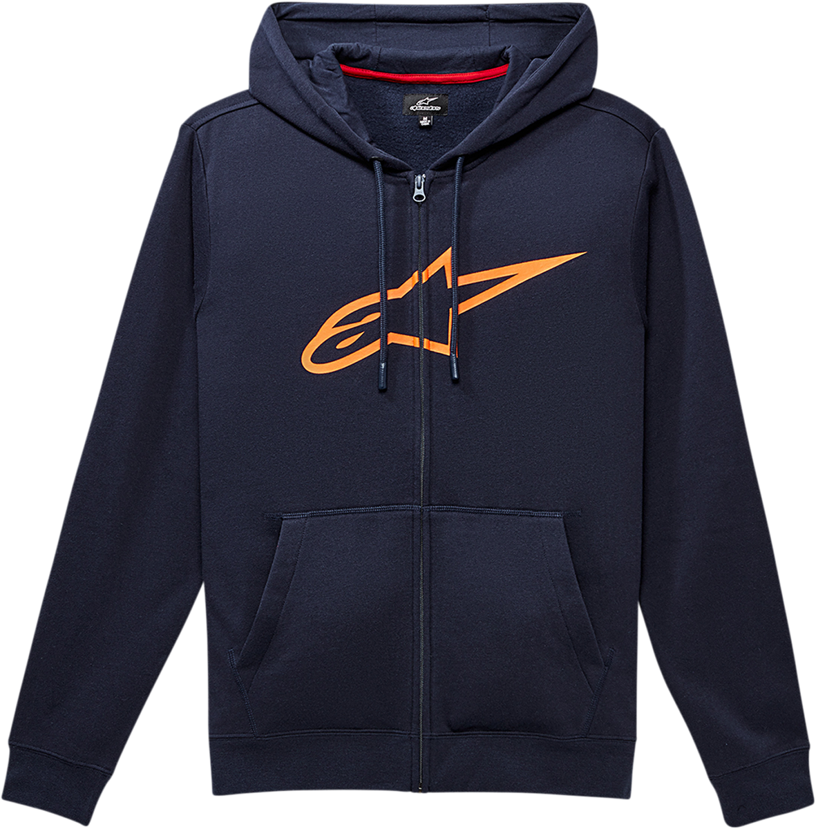 ALPINESTARS Ageless 2 Zip Hoodie - Navy/Orange - 2XL 10385305270322X