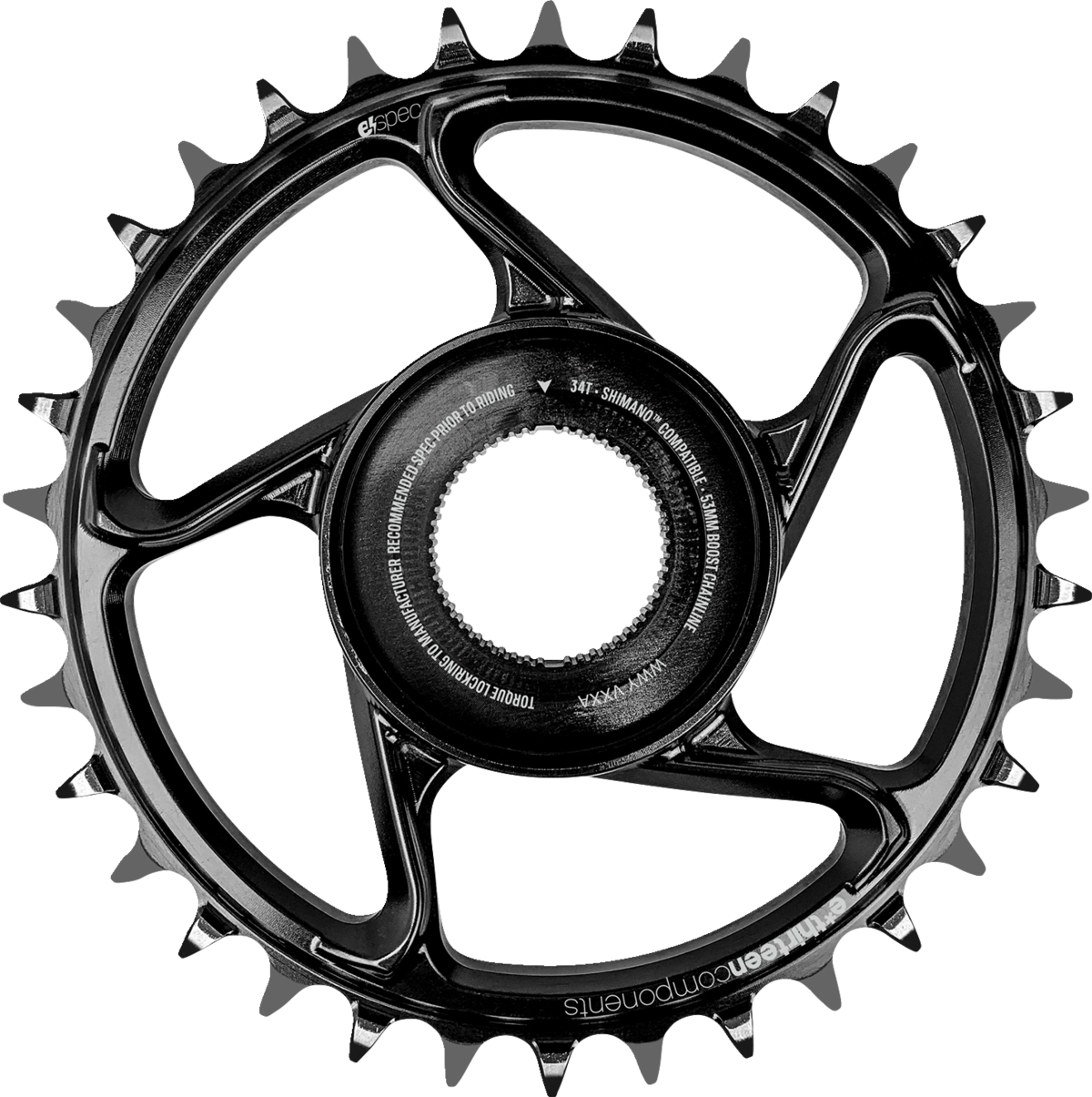 E*THIRTEEN e*spec Direct Mount Chainring - 34T - Shimano CR4UPA-106