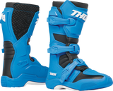 THOR Youth Blitz XR Boots - Black/Blue - Size 4 3411-0734