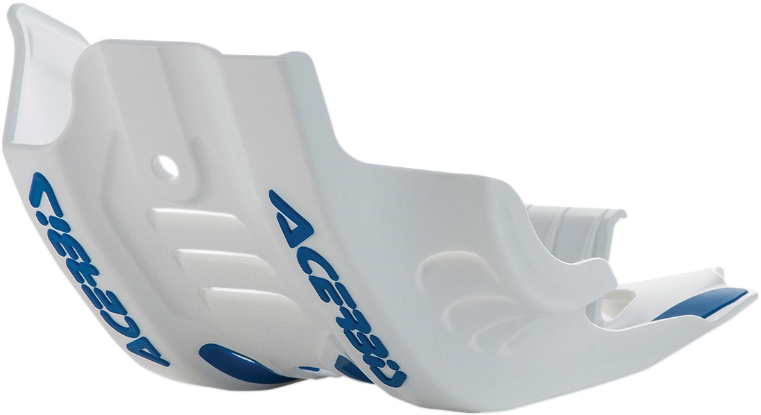 ACERBIS Skid Plate - White/Blue - Husqvarna | KTM 2449421029