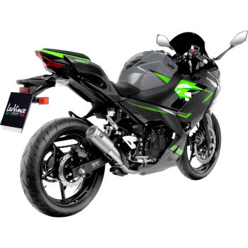 LEOVINCE LV Corsa S Slip-On Muffler - Titanium - Kawasaki Ninja 400/500 1811-4840 15400STU