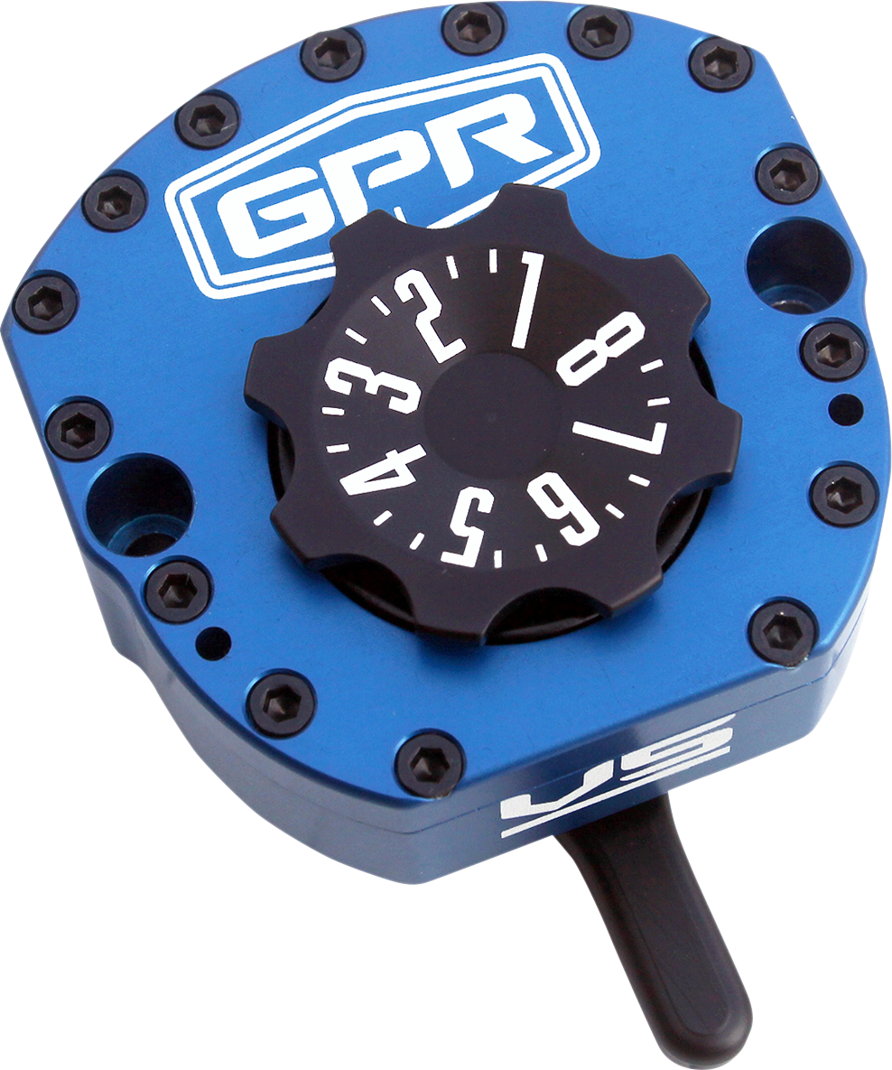 GPR V5-S Steering Damper - Blue - GSXR10 5-5011-4007B