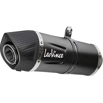 LEOVINCE LV One EVO Slip-On Muffler - Black 890 Adventure /Norden 901 14414EBU