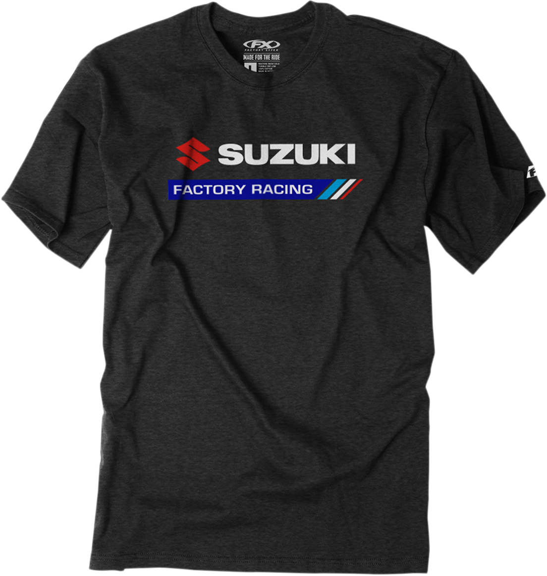 FACTORY EFFEX Suzuki Factory Racing T-Shirt - Black - 2XL 22-87408