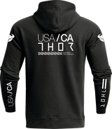 THOR Division Fleece Pullover Sweatshirt - Black - Small 3050-6301