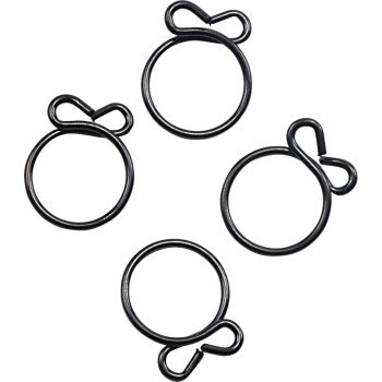 ALL BALLS Refill Kit - Wire Clamp - Black - 4-Pack FS00047