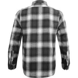 THROTTLE THREADS Drag Specialties Flannel 25 Shirt - Black/Gray - XL DRG33ST61GYXR