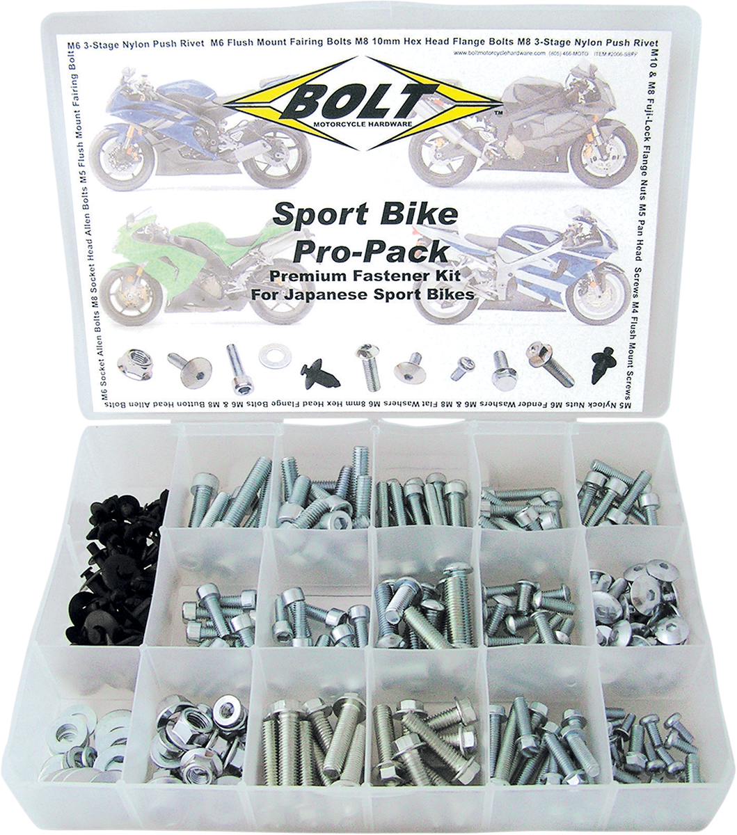 BOLT Sportbike Pro Pack - 250-Piece 2006-SBPP