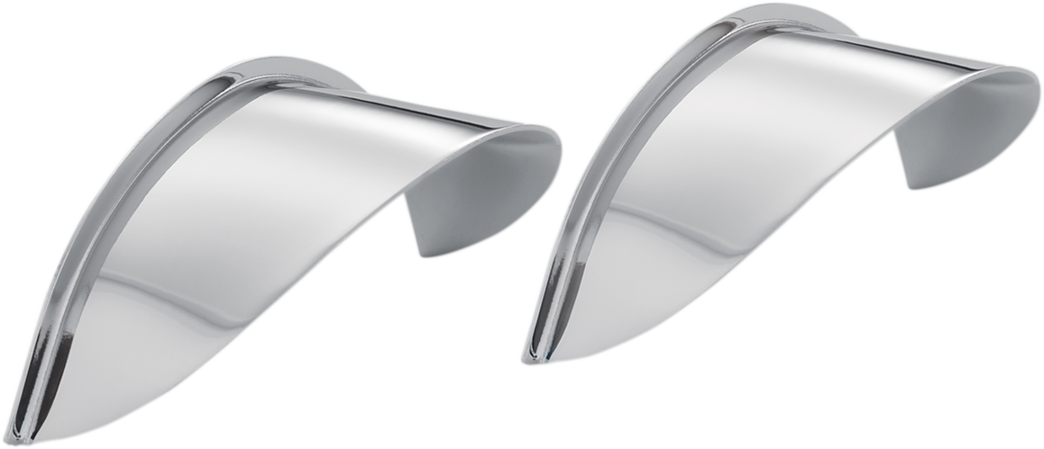 SHOW CHROME Spotlight Visors - Chrome 1-229