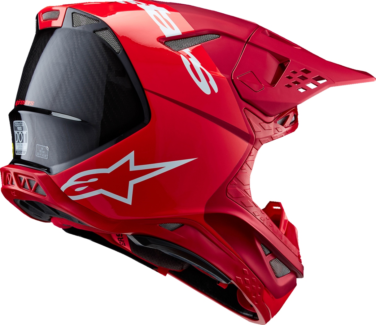 ALPINESTARS Supertech M10 Helmet - Flood - MIPS® - Red Fluo/Red - XS 8301023-3003-XS