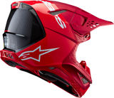 ALPINESTARS Supertech M10 Helmet - Flood - MIPS® - Red Fluo/Red - XS 8301023-3003-XS