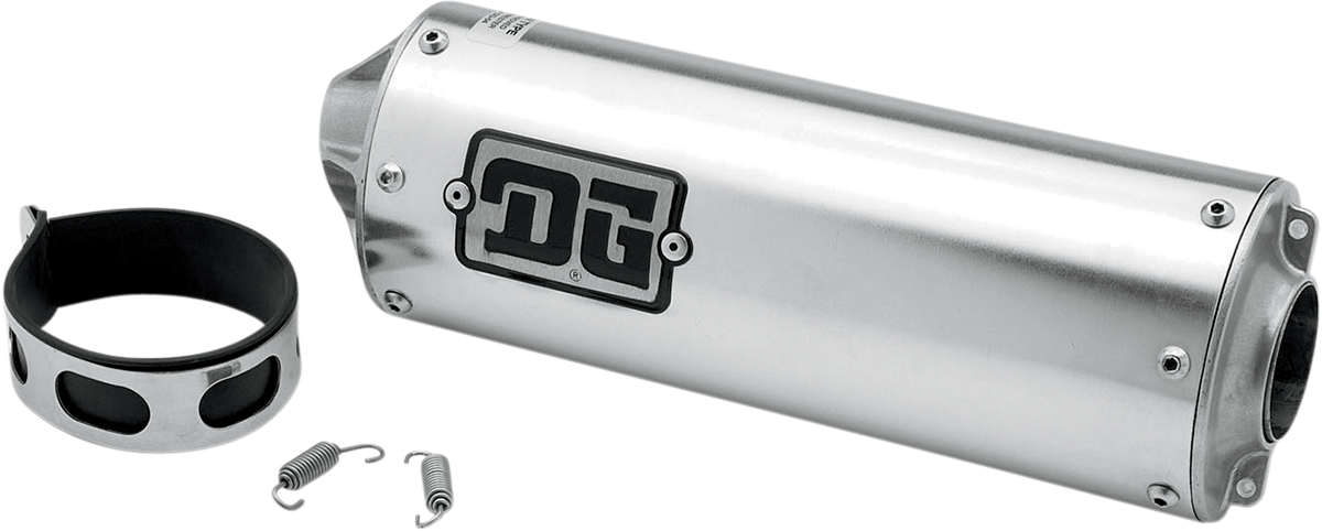 DG PERFORMANCE Universal Slip-On Exhaust - Oval 03-9000