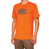 100% Icon T-Shirt - Orange - Medium 20000-00041