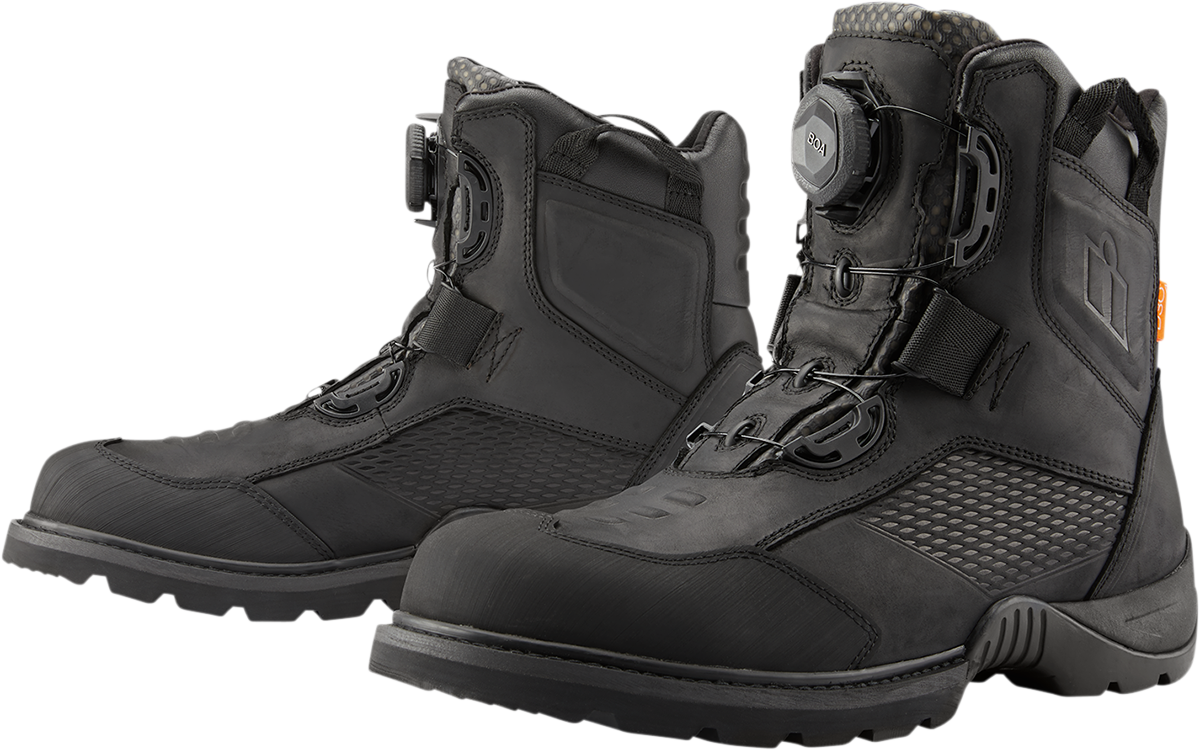 ICON Stormhawk Boots - Black - Size 11 3403-1156