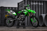 FLU DESIGNS INC. PTS 6 Graphic Kit - KX 450F 21137