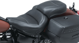 MUSTANG Max Profile Solo Touring Seat - without Driver Backrest - Black - Original - FLHC/FLDE 75880