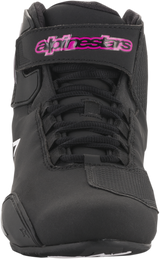 ALPINESTARS Women's Sektor Shoes - Black/Pink - US 6 251571910396