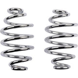 DRAG SPECIALTIES Seat Springs - Chrome - 4" 0820-0238