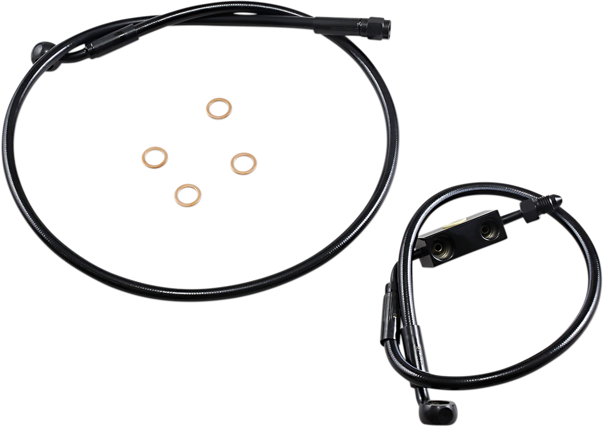 MAGNUM Brake Line Kit - XR - Black SBB1325-31