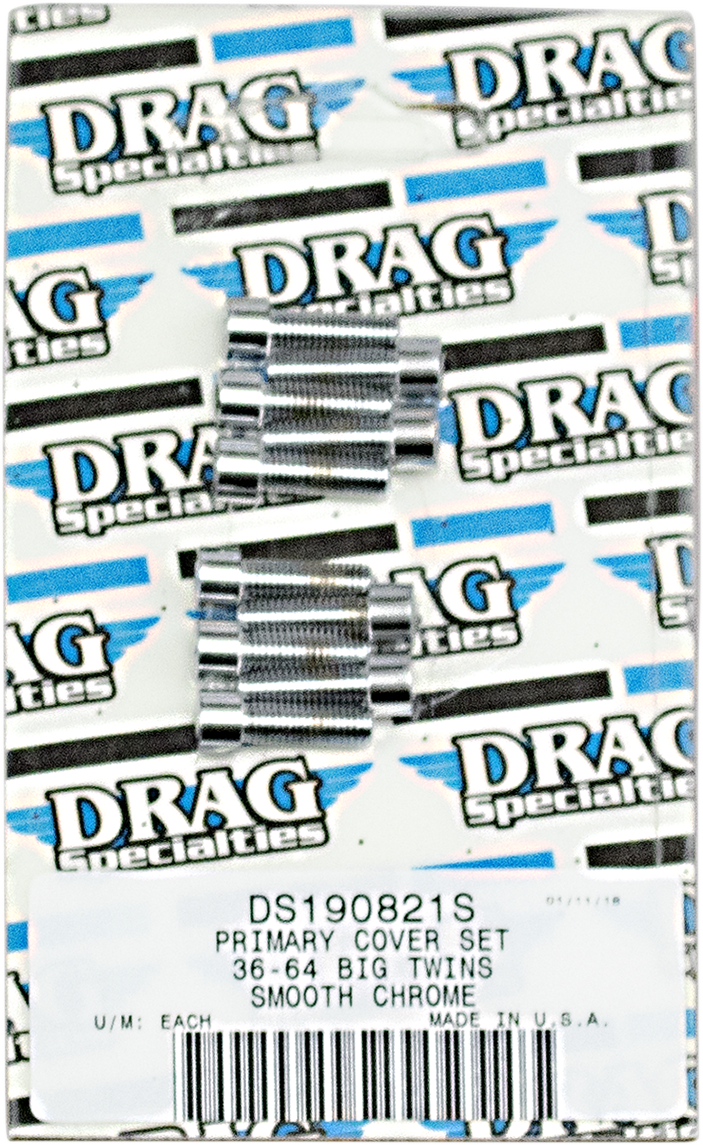 DRAG SPECIALTIES Smooth Socket Primary Bolts - FL '36-'64 MK159S