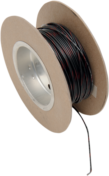 NAMZ 100' Wire Spool - 18 Gauge - Black/Red NWR-02-100