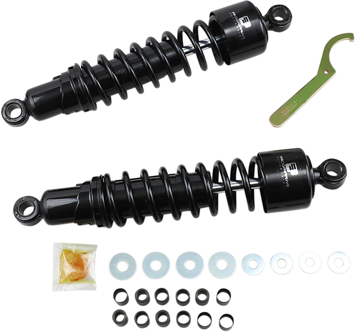 PROGRESSIVE SUSPENSION 412 Series Shock - 13.5" - Standard - Black - XG 412-4406B