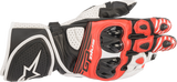 ALPINESTARS GP Plus R v2 Gloves - Black/White/Red - Medium 3556520-1304-M