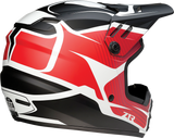 Z1R Youth Rise Helmet - Flame - Red - Medium 0111-1446