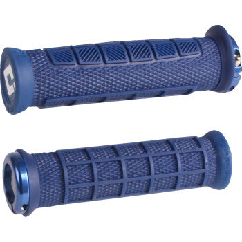 ODI Elite Pro v2.1 Grips - Lock-On - 130 mm - Navy Blue  D33EPDU-B