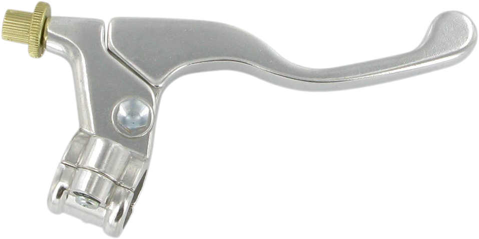 Parts Unlimited Lever Assembly - Right Hand - Shorty - Yamaha - Silver 43-4102r