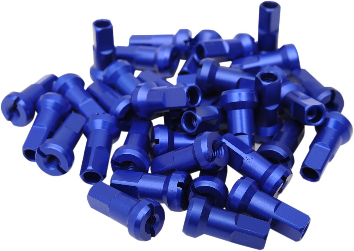 MOOSE RACING MX1 Nipple Set - Blue - 8 Gauge 24-820