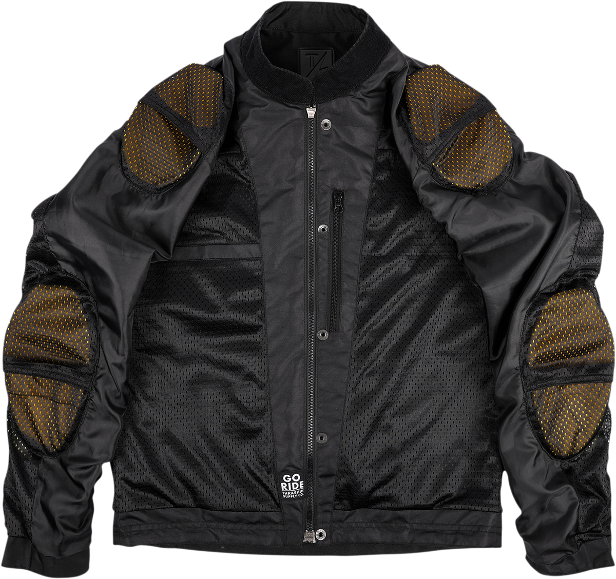 THRASHIN SUPPLY CO. Atlas Jacket - Black - Medium TMJ-02-09