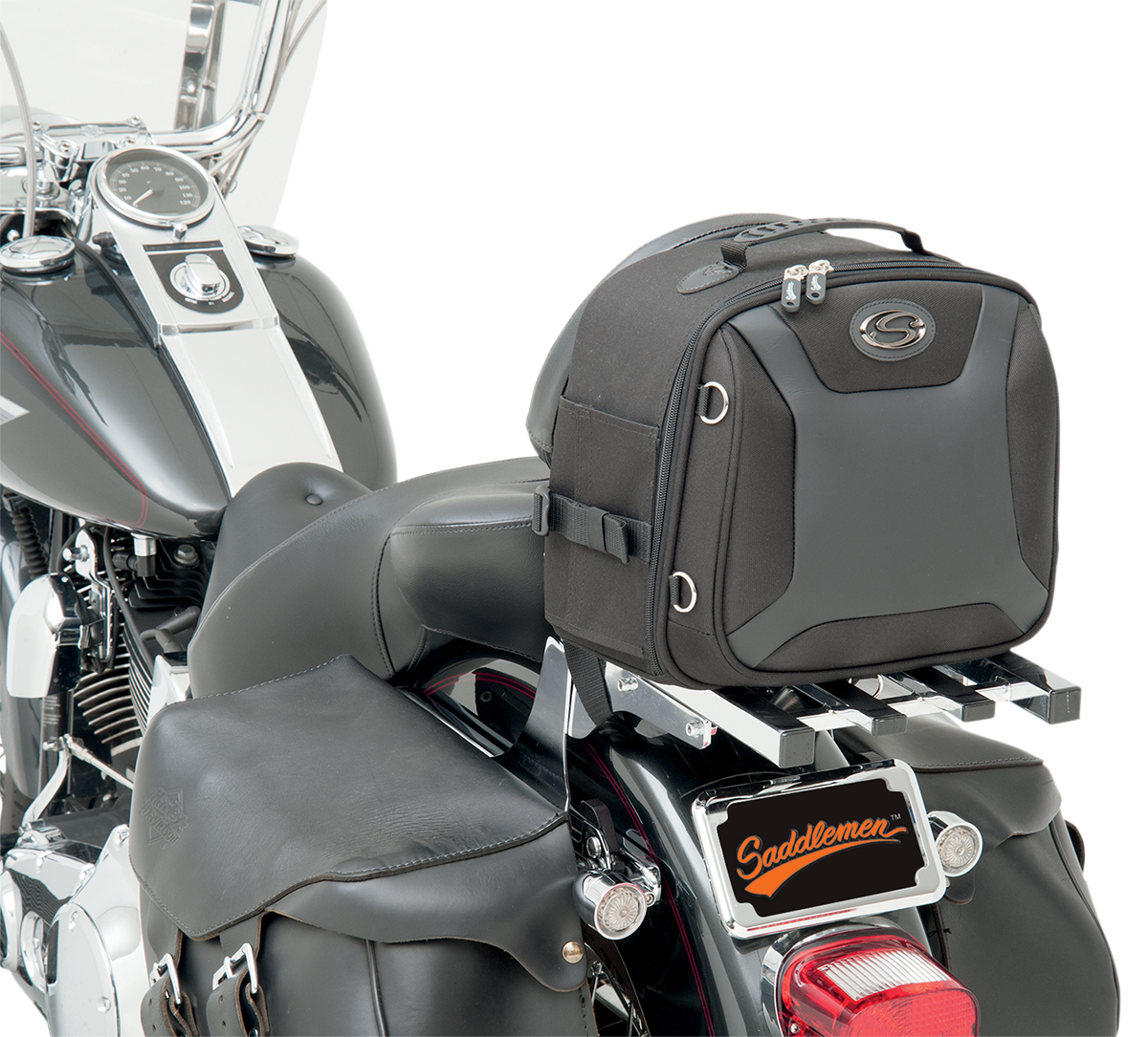 SADDLEMEN FTB1000 Sport Sissy Bar Bag 3515-0138