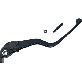 DRAG SPECIALTIES Brake Lever - Wide Blade - Black 0614-1928