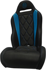 BS SAND Performance Seat - Big Diamond - Black/Titanium Blue PEBUTBBDC