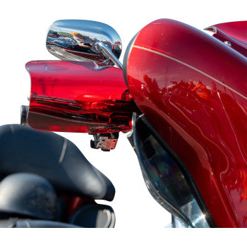 KLOCK WERKS Flare® Handguards - '23-'25 Harley-Davidson - Red KWS-01-0129-23