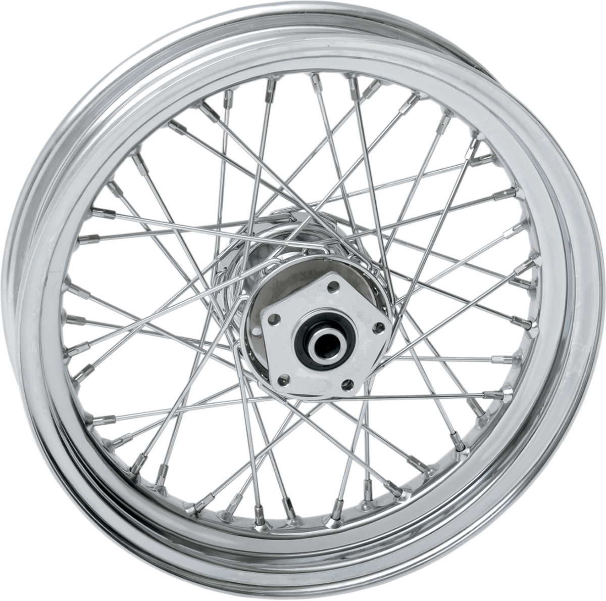 DRAG SPECIALTIES Front Wheel - Single Disc/No ABS - Chrome - 16"x3.00" - '86-'99 FLST 74287N