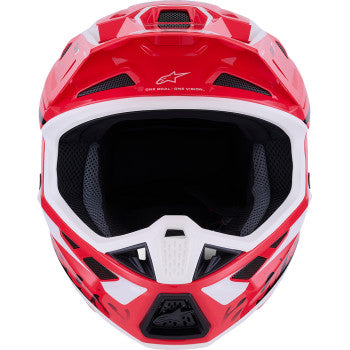 ALPINESTARS SM7 Helmet - Deed - Gloss Red/Black/White - Small 8302426-3139-S