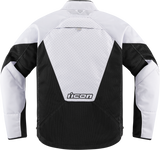 ICON Mesh AF™ Jacket - Black/White - Large 2820-5952