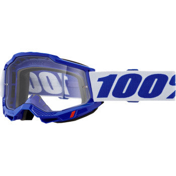 100% Accuri 2 Goggle - Blue - Clear 50013-00039