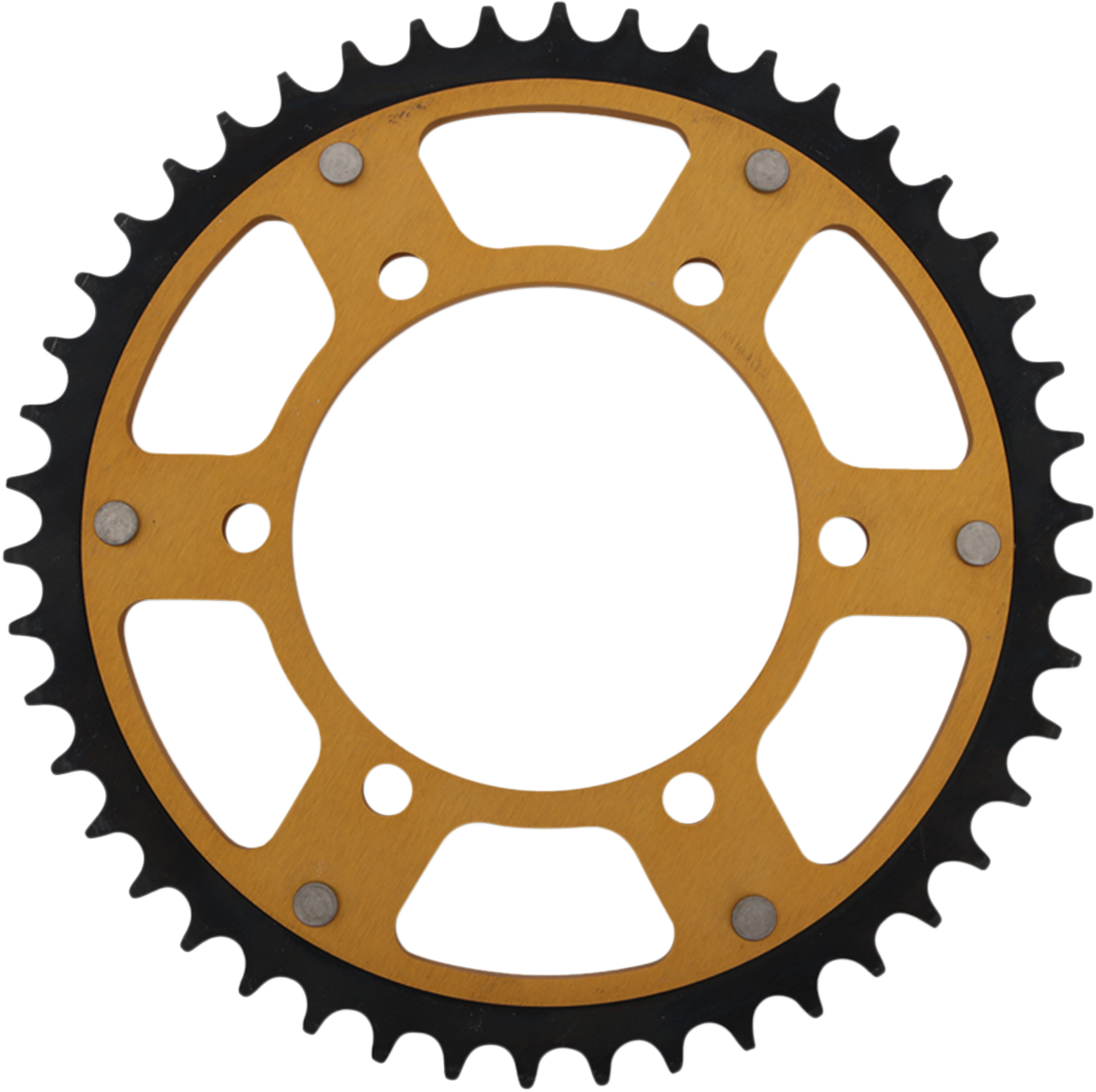 SUPERSPROX Stealth Rear Sprocket - 46 Tooth - Gold - Kawasaki RST-479-46-GLD