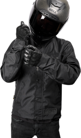 THRASHIN SUPPLY CO. Atlas Jacket - Black - Medium TMJ-02-09