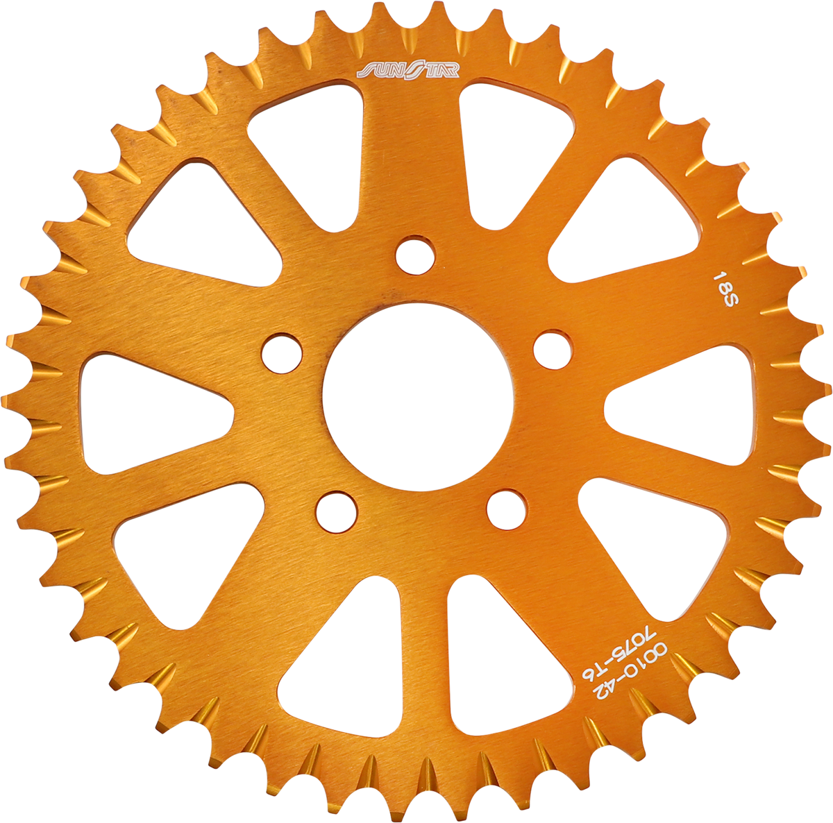 SUNSTAR SPROCKETS Rear Sprocket - 42 Tooth - KTM - Orange 5-001042OR