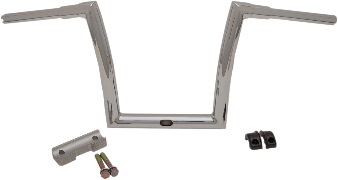 TODD'S CYCLE Handlebar - 1-1/2" Strip - Touring - 12" - Chrome 0601-5199