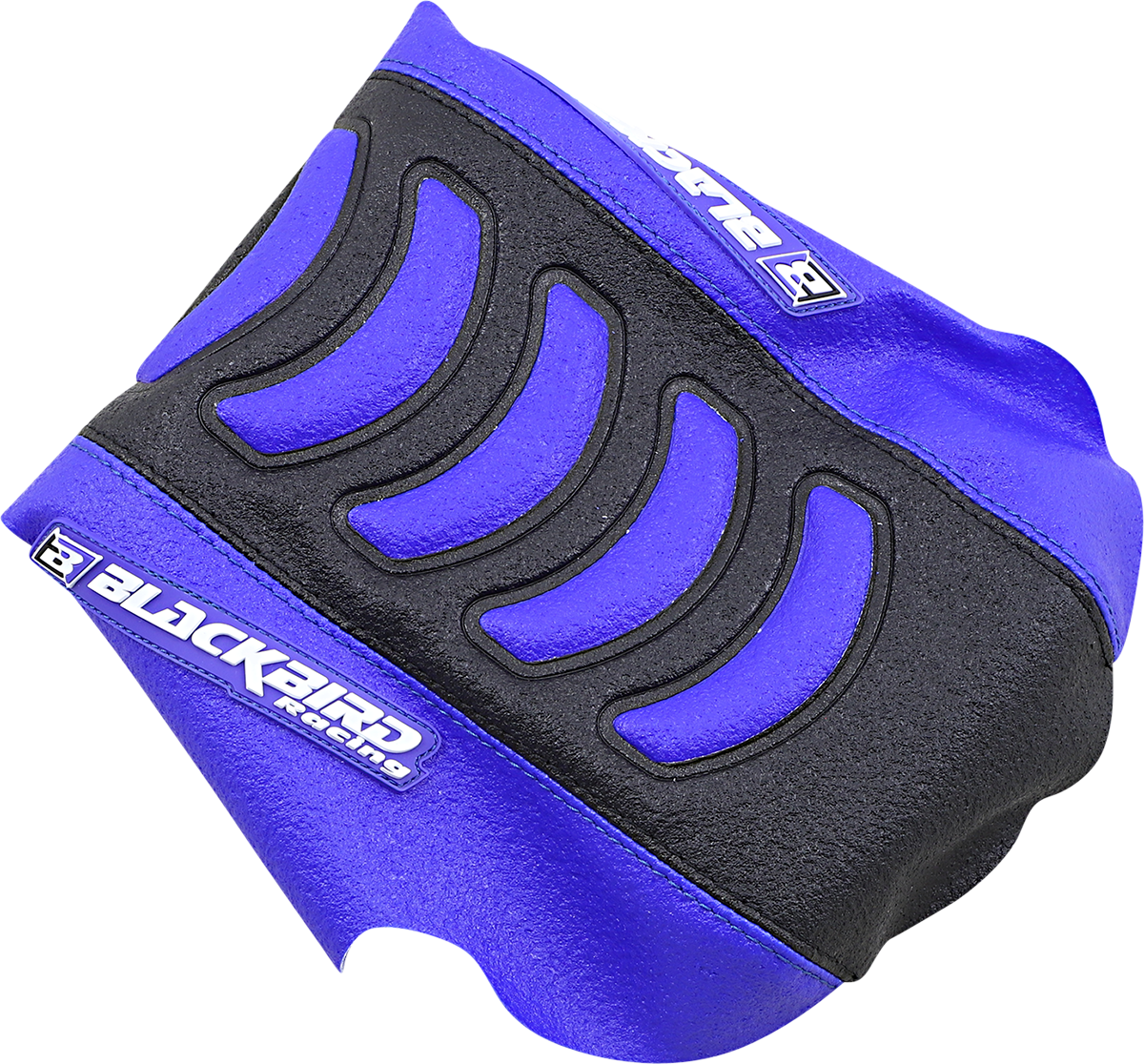 BLACKBIRD RACING Double Grip 3 Seat Cover - Blue/Black - Yamaha 1236H